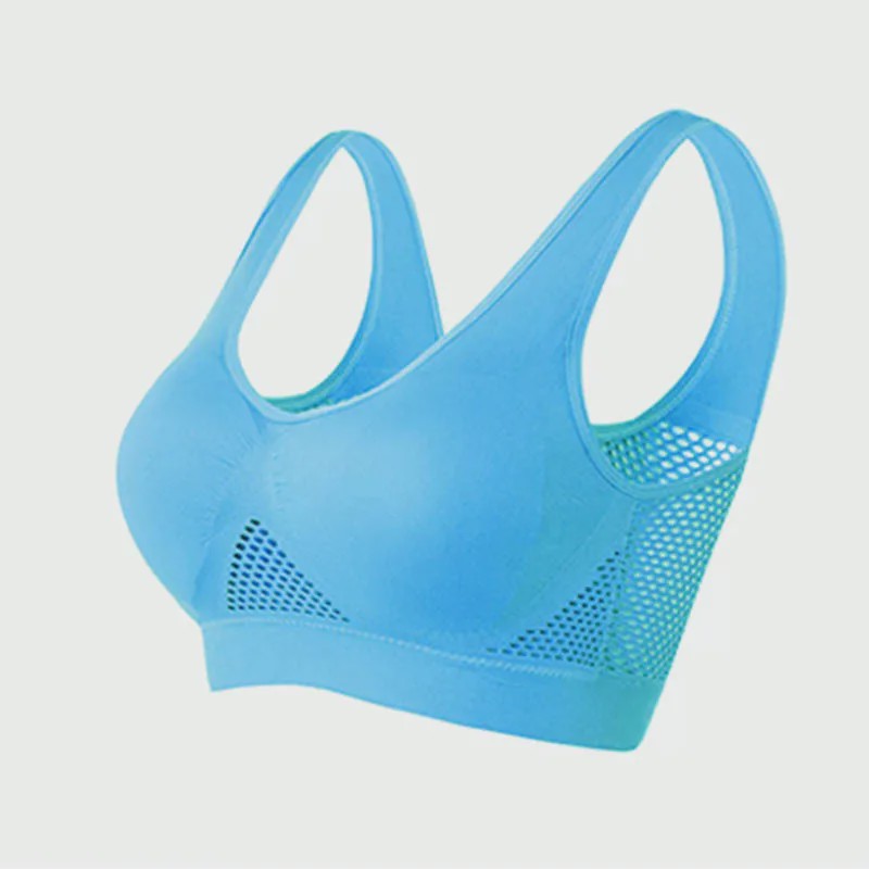 Seamless Sports BH met Uitsparingen & Push-up - Dames Yoga, Fitness & Running (M-6XL)