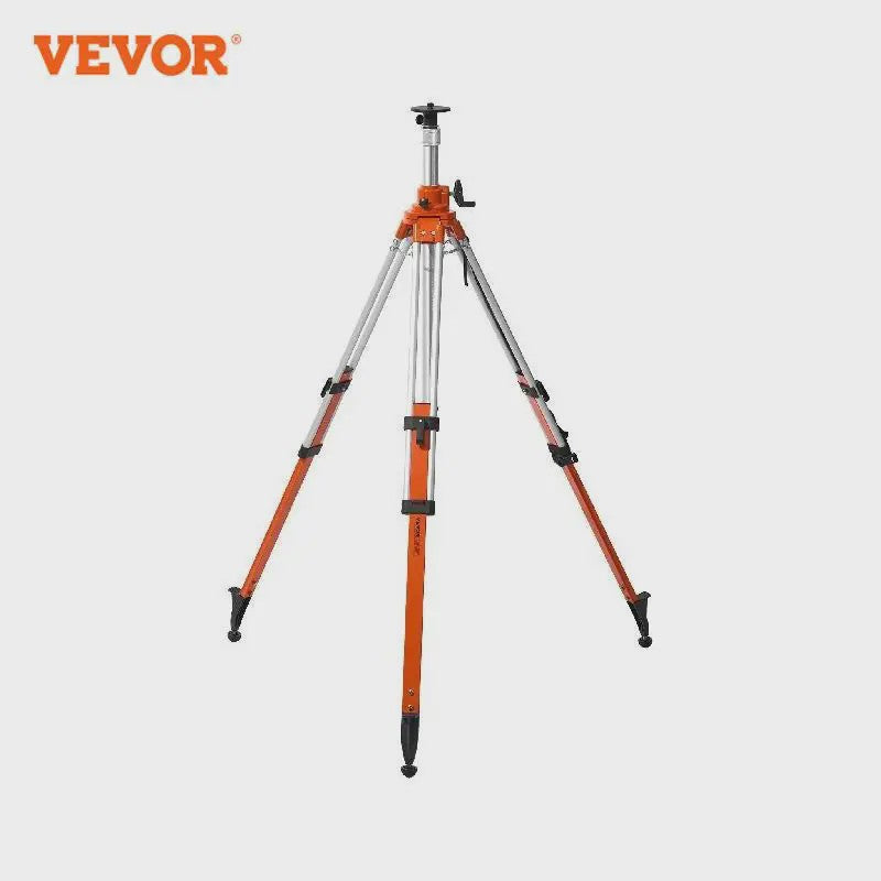 VEVOR Laser Level Statief: Robuust, Verstelbaar Hoogte Statief met Waterpas & Diffusielimiet