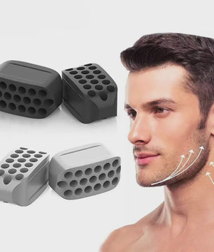 Kaaklijn Trainer & Gezichtstoner van Silicone | Voor Strakkere Kaaklijn en Nek