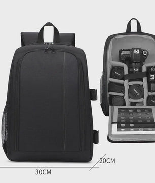 Professionele Camera Rugzak - Lichtgewicht, Grote Capaciteit voor Canon, Nikon, Sony