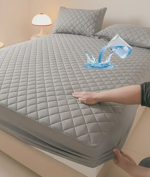 Waterdichte Molton Hoeslaken - Gewatteerd & Wasbaar - Beschermt Matras