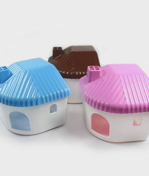Vrolijk Kleurrijk Huisje voor Hamster & Cavia - Plastic Speelgoed & Slaapplek