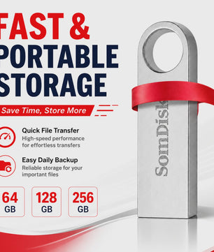 Snelle USB 3.0 Stick 256GB / 128GB - Hoge Snelheid Flash Drive voor PC & Mac