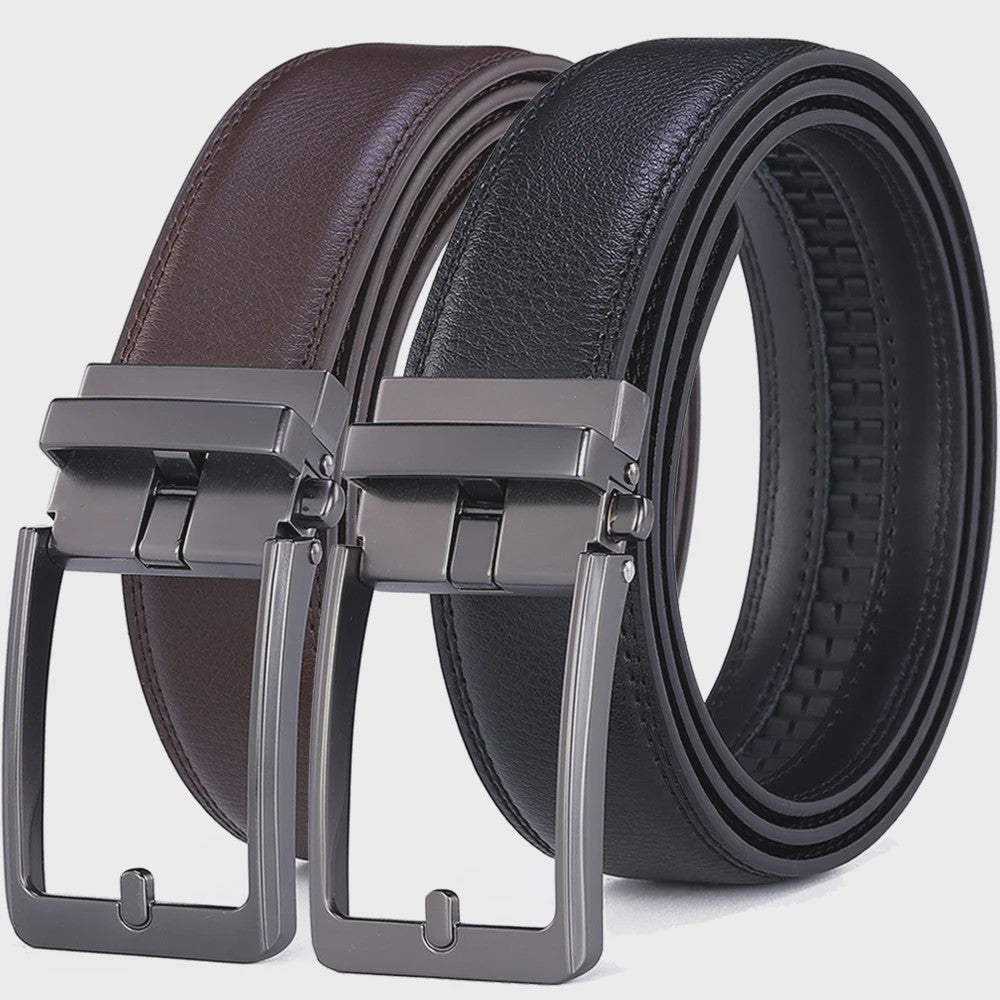 Heren Riem met Automatische Gesp - Stijlvol Kunstleer voor Jeans & Pantalons