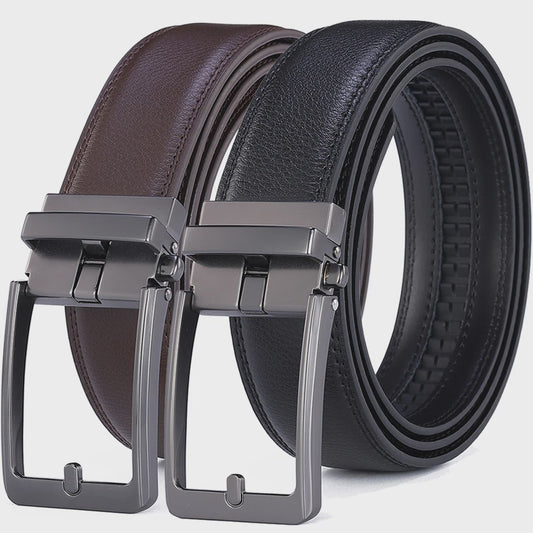 Heren Riem met Automatische Gesp - Stijlvol Kunstleer voor Jeans & Pantalons