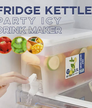 3.5L Waterdispenser met Kraan - Grote Sapcontainer voor Koude Dranken