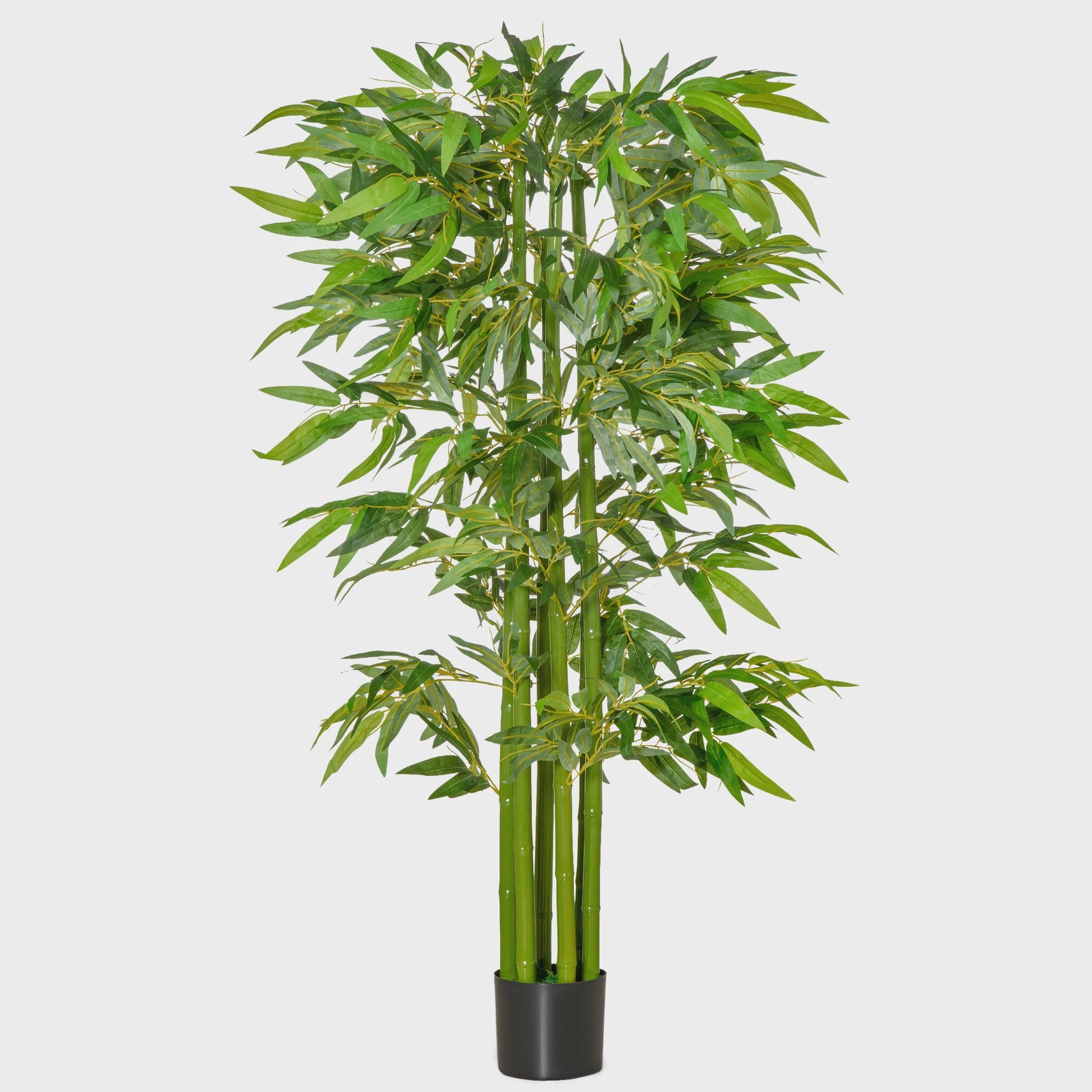 XL Kunst Bamboo Plant 1.60m - Realistisch met Dichte Bladeren en Pot