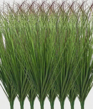 Set van 12 Kunstgras Siergrassen - Decoratieve Nep Planten voor Binnen & Buiten
