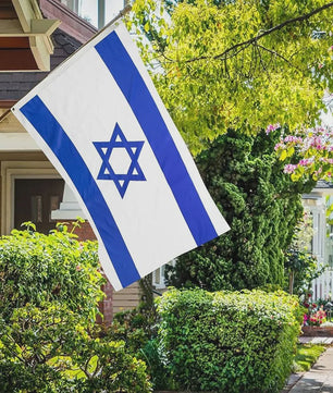 Israëlische Vlag - Duurzaam Polyester, Dubbel Gestikt voor Feestelijke Gelegenheden