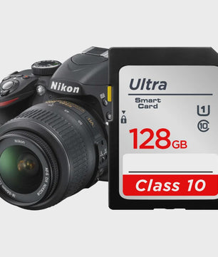 Snelle SD Kaart 16GB t/m 256GB - Class 10 V10 Geheugenkaart voor Camera