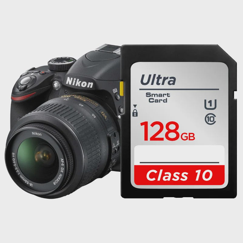 Snelle SD Kaart 16GB t/m 256GB - Class 10 V10 Geheugenkaart voor Camera