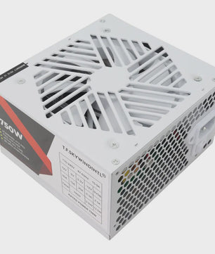 T.F.Skywindintl 750W ATX Gaming Voeding - Wit, Non-Modular, 85% Efficiëntie