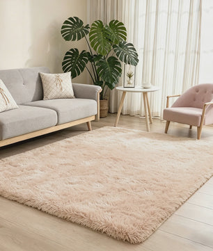 Superzacht Hoogpolig Vloerkleed - Pluizig & Luxueus voor Woonkamer, Slaapkamer & Kinderkamer