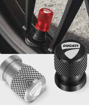 Aluminium Ventieldopjes Set voor Ducati Motorfietsen - Diverse Kleuren
