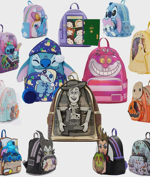 Loungefly Mini Rugzak: The Nightmare Before Christmas & Hocus Pocus Halloween Collectie