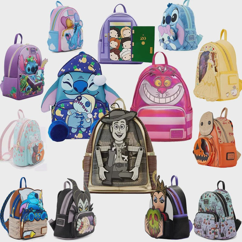 Loungefly Mini Rugzak: The Nightmare Before Christmas & Hocus Pocus Halloween Collectie
