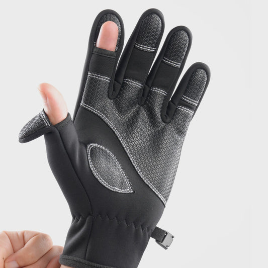 Warme Fleece Handschoenen met Touchscreen - Waterdicht & Winddicht voor Fietsen, Vissen en Buitenactiviteiten