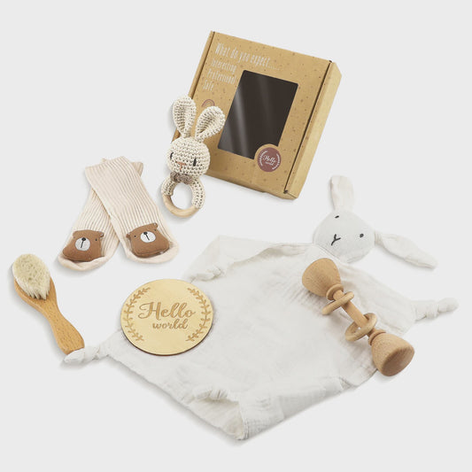 Rabbit Baby Comforter Blanket Soft Appease Towel Baby Rattle Animals Toys Soothe Reassure Sleeping Towel Lathe Hanging Toddler