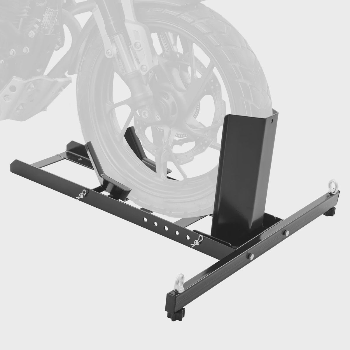 Motorfiets Wielklem Staand - Heavy-Duty Staal - 1800 lbs Capaciteit