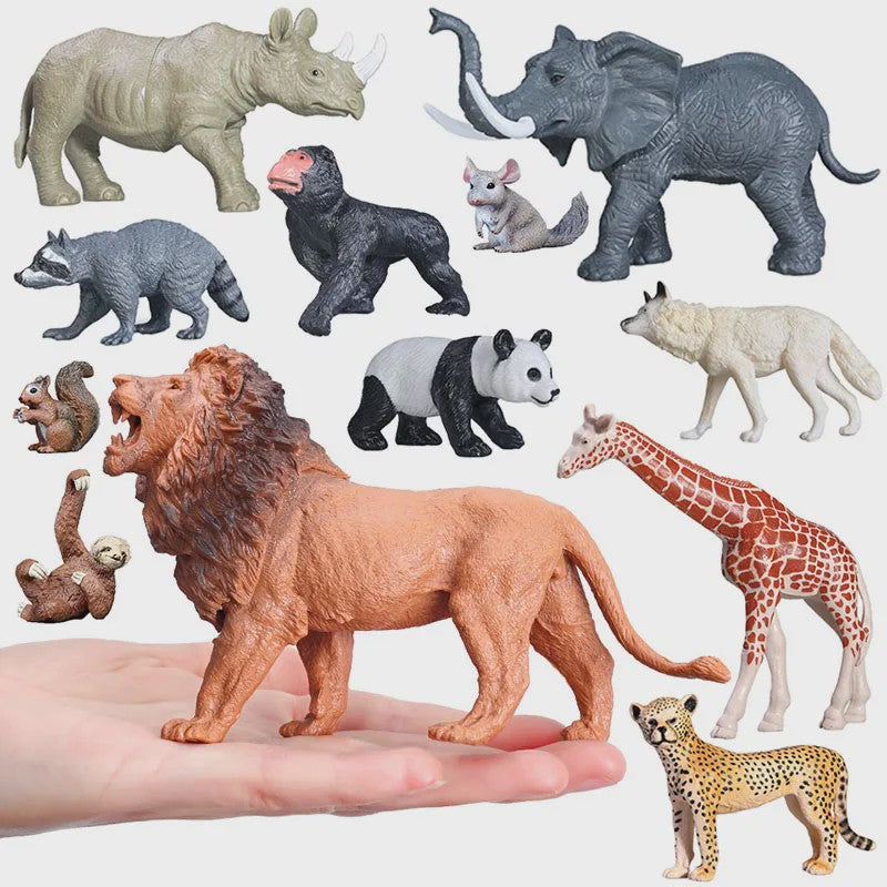 Verzamelbare Dierenfiguren Set: Wilde Dieren, Zoo Dieren & Meer - Speelgoed voor Kinderen