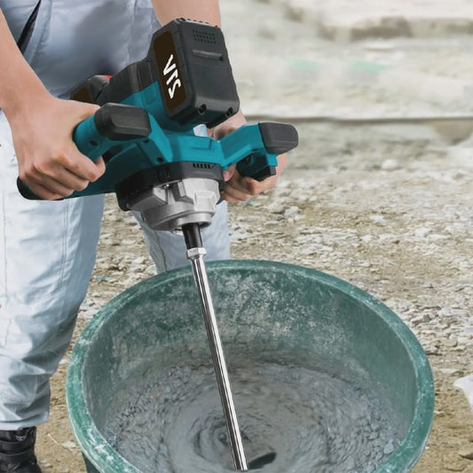 Accu Cementmixer 6-Speed Brushless - Mortel, Gips & Verf Mengmachine