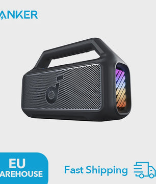 Soundcore Boom 2 Outdoor Bluetooth Speaker - 80W, IPX7 Waterdicht, 24H Batterij, LED Licht