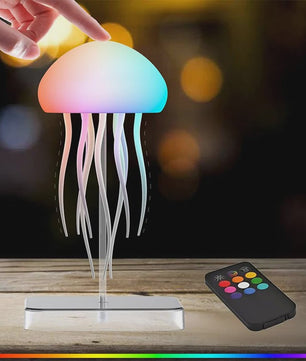 LED Kwallenlamp met 9 Tentakels, Kleurverloop & Afstandsbediening - Sfeervolle Decoratie