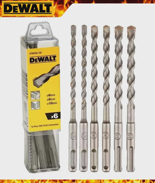 DEWALT SDS Plus Boorset 6-delig - 6mm, 8mm, 10mm - Hamerboor Bits