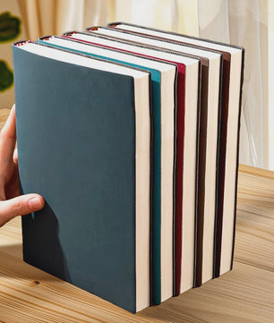 A5 Soft Leather Notitieboek - 120 Pagina's, Waterdicht & Comfortabel