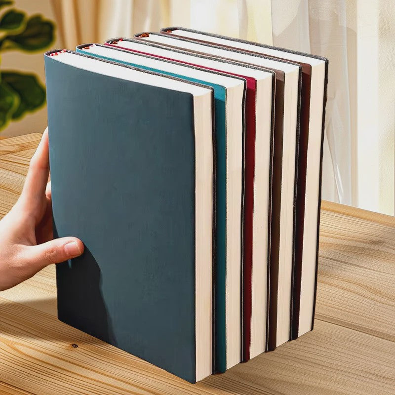A5 Soft Leather Notitieboek - 120 Pagina's, Waterdicht & Comfortabel