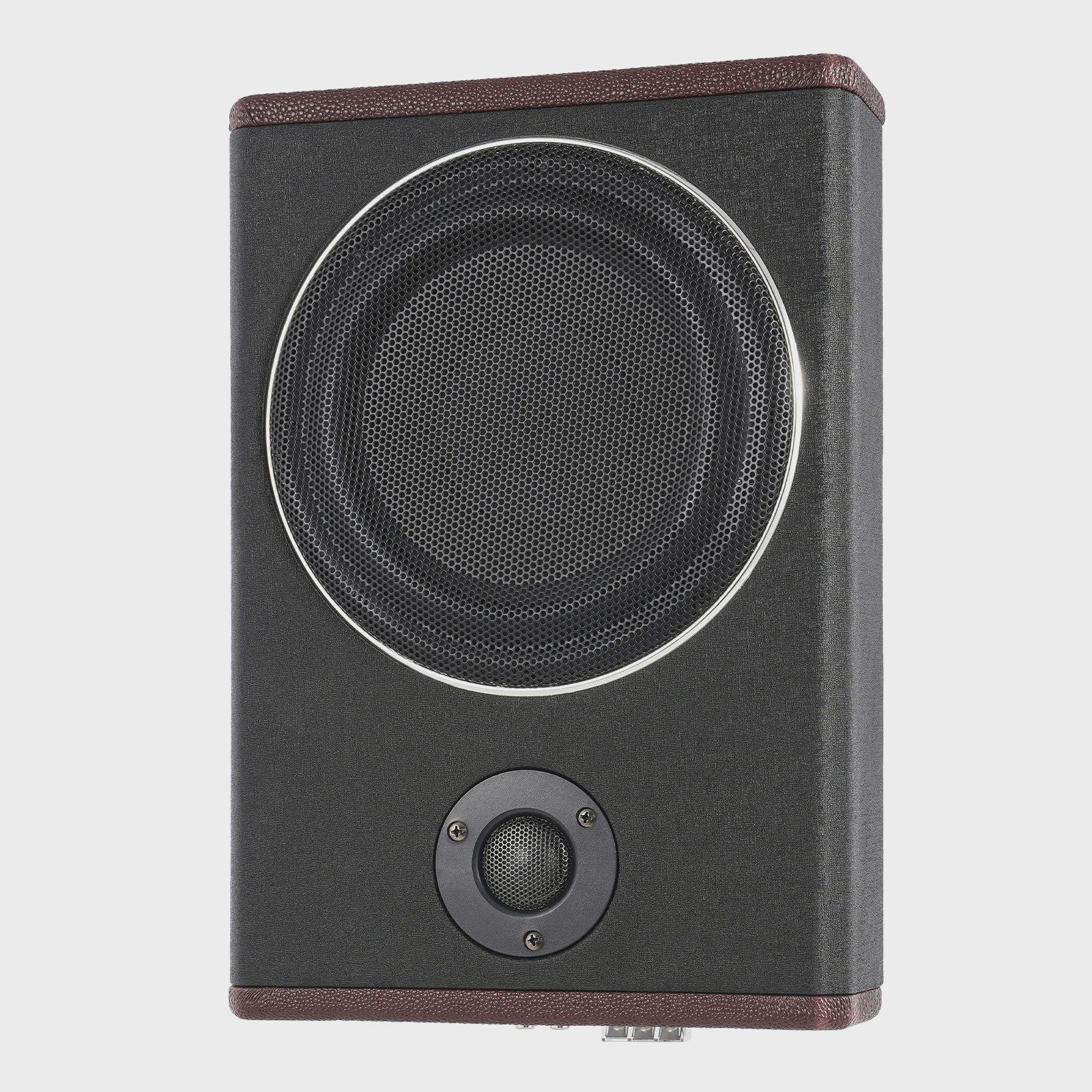 Compacte 8-Inch Auto Subwoofer met Ingebouwde Versterker - Krachtig Geluid Onder de Stoel