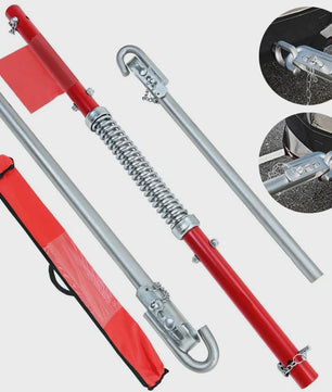 3 Ton Sleepstang met Veerdemper Stabilisator voor Auto, Trailer en SUV