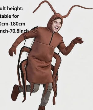Grappig Kakkerlak Kostuum voor Volwassenen - Halloween & Feest Verkleed Outfit