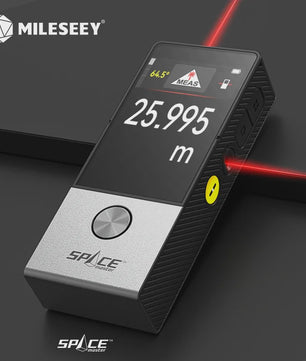 MILESEEY D9 Laser Afstandsmeter: Multifunctioneel met Wiel, Spraakuitvoer & Bluetooth