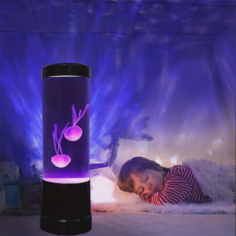 Jellyfish Lamp LED Kleurveranderend Aquarium Nachtlampje met 8 Kleuren