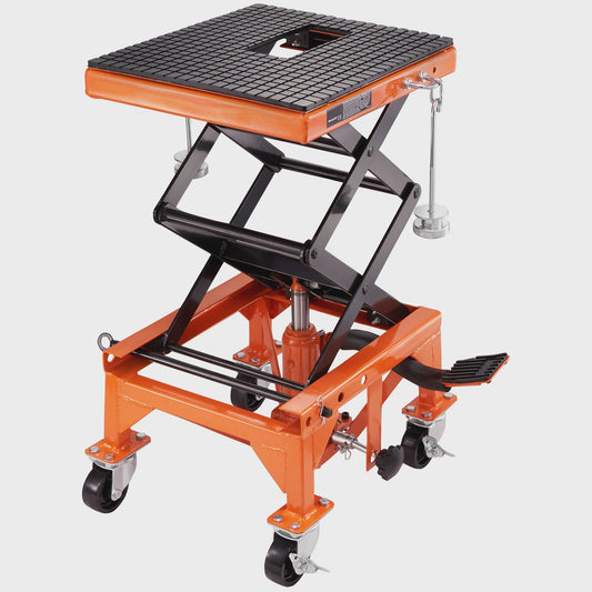 Hydraulische Motorlift Tafel 350 LBS / 158 kg - Schaarheftafel met Voetpedaal