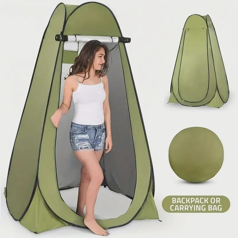 Draagbare Pop-Up Tent: Toilet, Douche, Kleedkamer & Vis-Shelter