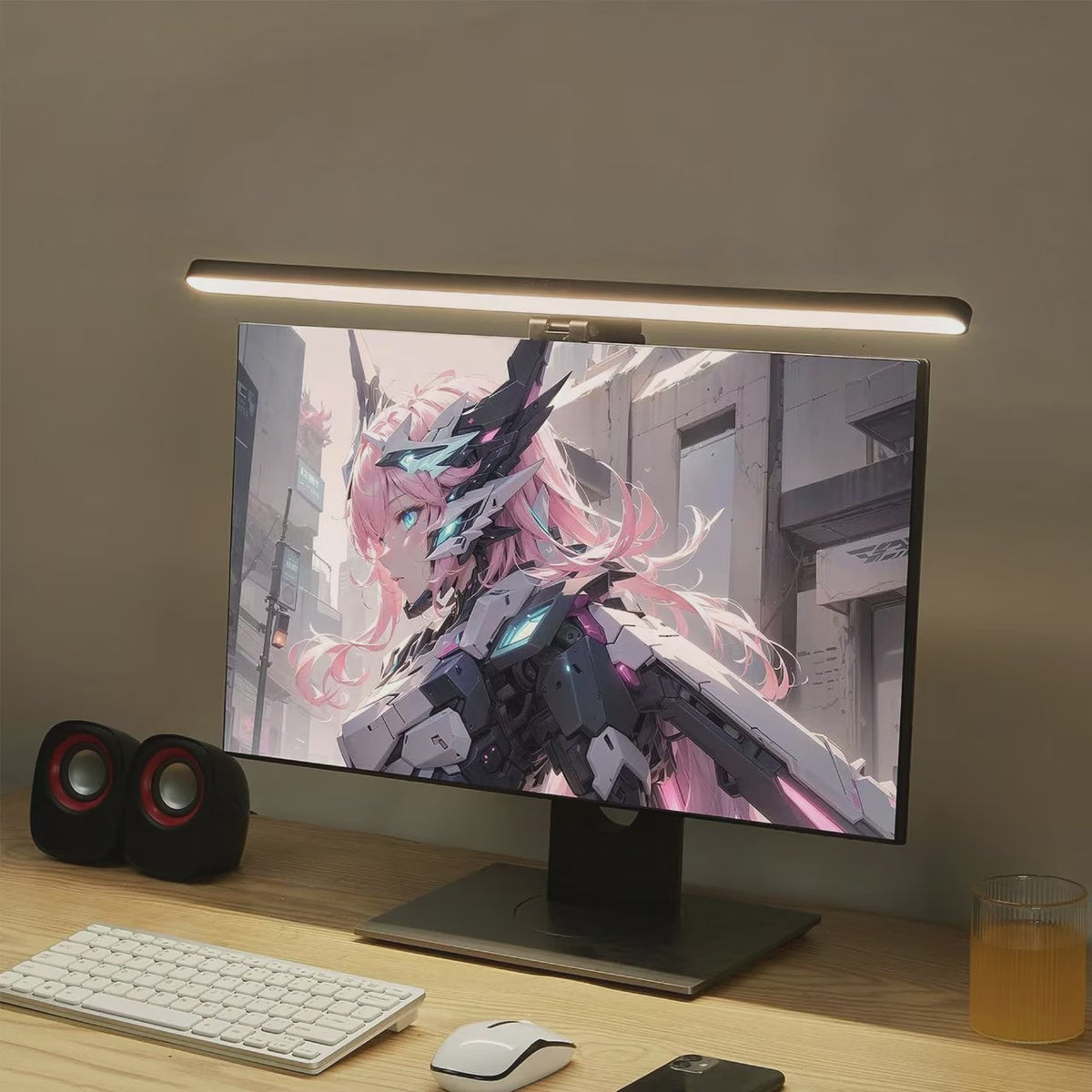 Monitor Lamp LED - Sfeerverlichting & Leeslamp voor Bureau & Gaming - USB