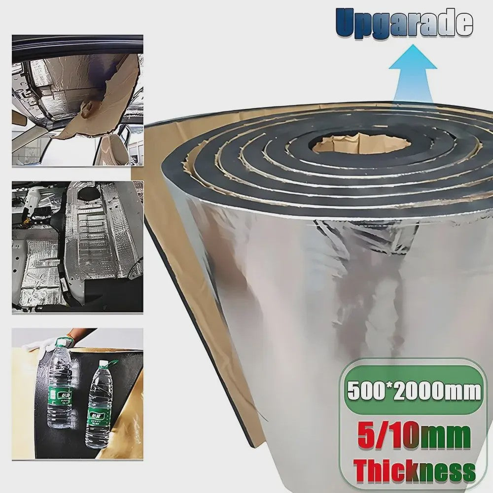 Geluidsisolatie & Warmte-isolerende Mat voor Auto - 2x0.5M