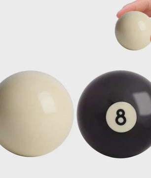 Zwarte 8 Poolbal - Standaard 57.2mm / 52.5mm - Hars - Oefenbal