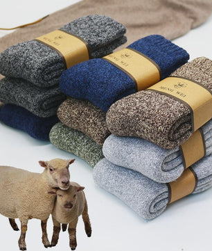 Warme Heren Merino Wol Sokken - Super Dik & Comfortabel voor de Winter