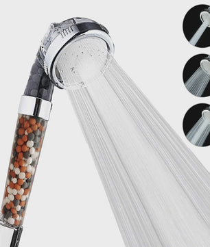 3-Functie SPA Douchekop met Hoge Druk, Waterbesparing en Anionenfilter