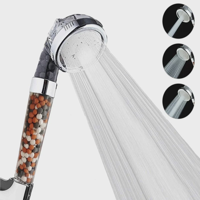 3-Functie SPA Douchekop met Hoge Druk, Waterbesparing en Anionenfilter