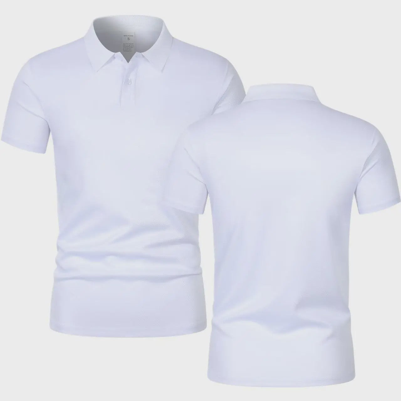 Heren Zomer Poloshirt Korte Mouw - Trendy, Ademend & Comfortabel Basic