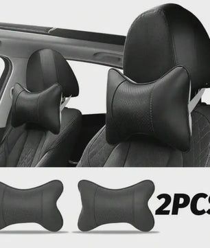 Comfortabele Neksteun Auto Hoofdsteun Kussen - Ademend Mesh Ontwerp