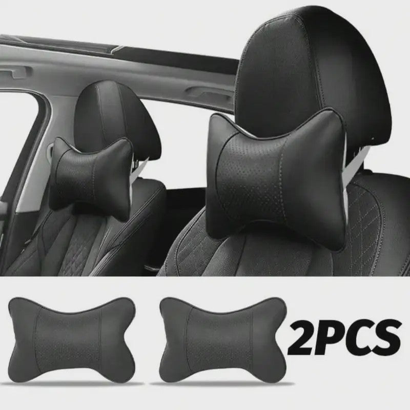 Comfortabele Neksteun Auto Hoofdsteun Kussen - Ademend Mesh Ontwerp