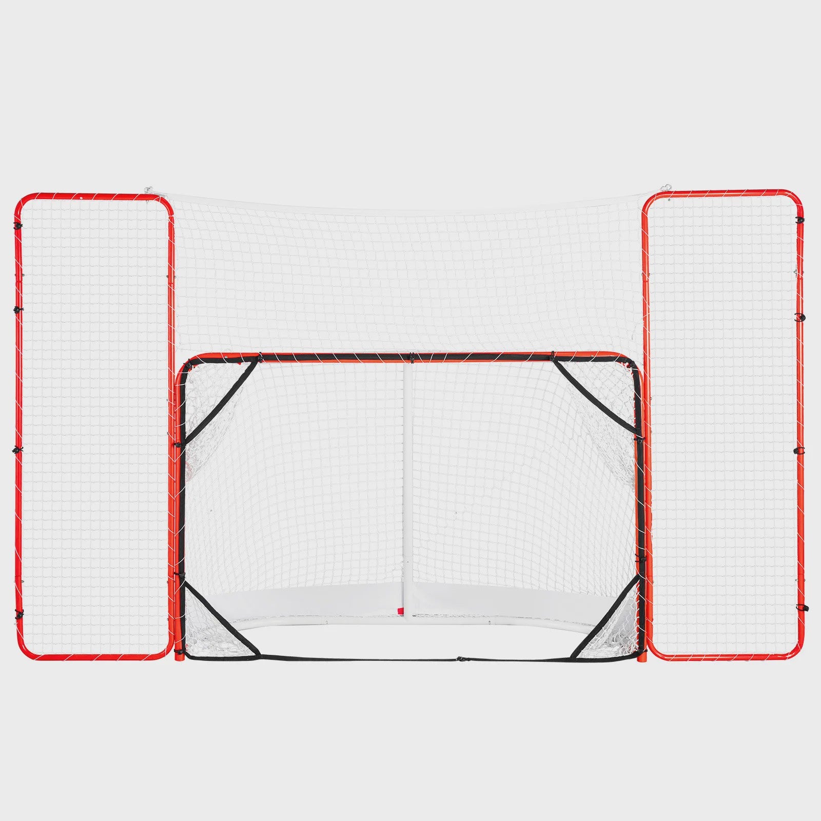 Professionele Hockey Goal 72" met Backstop Targets - Draagbaar Indoor/Outdoor Oefennet