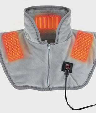 Elektrische Verwarmde Schouder-Nek Sjaal - Thermische Compressie voor Ontspanning en Warmte