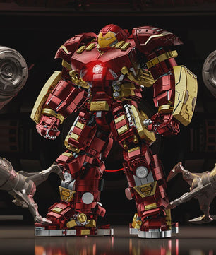Marvel Iron Man Hulkbuster Mecha Bouwstenen Set - 2600+ Stukjes - Volwassen DIY Speelgoed