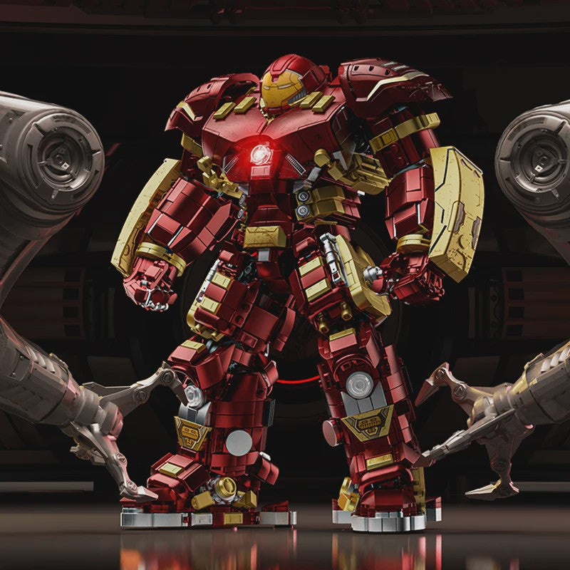 Marvel Iron Man Hulkbuster Mecha Bouwstenen Set - 2600+ Stukjes - Volwassen DIY Speelgoed